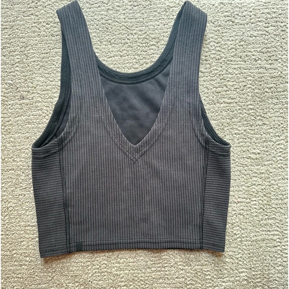 Lululemon Ribbed Softstreme Cropped Tank Top - Picture 3 of 4